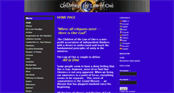 Desktop Screenshot of childrenofthelawofone.org